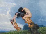 Maximilian Lenz, Sommerlust, 1906, oil on canvas