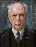 Wilhelm Victor Krausz, Richard Strauss, oil on canvas