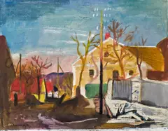 Convolute: 3 works by Josef Dobrowsky, watercolour on paper, mixed media on paper, sold Jan 2014