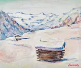 Wilhelm Nicolaus Prachensky, Winter landscape