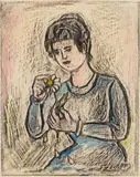Franz von Zülow, Girl with flower