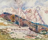 Oskar Laske, Schneeberg near Buchberg