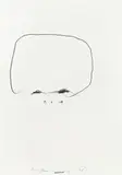 Hans Bischoffshausen, Untitled, 1978, pencil on paper