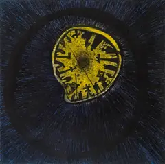 Gunter Damisch, Innenwelt, 1990, dry point