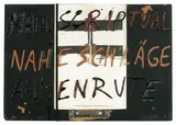 Peter Weibel Loys Egg, Ahnenrute (from Bibliotheca Insomnia), 1978, mixed technique on panel in box