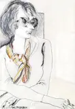 Karl Anton Fleck, Convolute of 3 drawings, mixed technique and pencil on paper