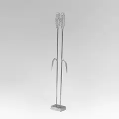 Bruno Gironcoli, Doppelkornähre, aluminium casting; edition of 30