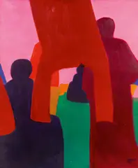 Robert Hammerstiel, The property, oil on canvas