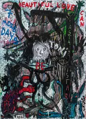 Franz Janz, 7 more days, acrylic on canvas