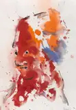 Otto Muehl, Untitled, 1985, watercolour on paper