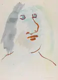 Otto Muehl, Untitled, 1985, watercolour on paper