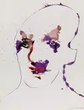 Otto Muehl, Untitled, 1985, watercolour on paper