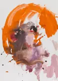 Otto Muehl, Untitled, 1985, watercolour on paper