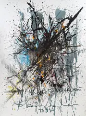 Hans Staudacher, Untitled, 1994, oil on canvas