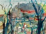 Bernhard Vogel, Untitled, 1990, watercolour on paper