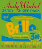 Andy Warhol, Brillo Soap Pads, 1970, serigraphy on paper