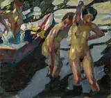 Leo Putz, Bathing girls