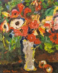 Hans Josef Weber Tyrol, Still life, c. 1925-30, oil on panel