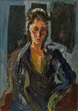 Gustav Hessing, Portrait of a woman, 1938, oil on canvas