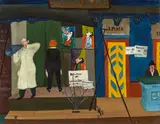 Rudolf Wacker, Varieté special exhibition, c. 1923, oil on board