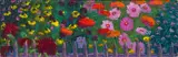 Werner Berg, Flower garden, 1958, oil on canvas