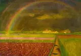 Ludwig Ferdinand Graf, Rainbow, 1895, oil on canvas