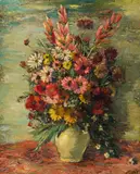 Otto Rudolf Schatz, Still life with flowers