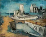 Joseph Floch, Battleship at the port