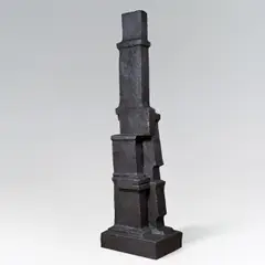 Fritz Wotruba, Tall standing figure, 1962, bronze