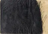 Arnulf Rainer, Workers, 1954, mixed media on paper