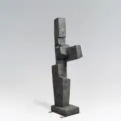 Josef Pillhofer, Man with extended arm, 1963, bronze