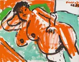 Vincent by Otto Muehl, 1989, oil on canvas, offered Nov 2013