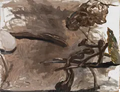 Kurt "kappa" Kocherscheidt, Ornament (VII) VI, 1980, mixed media on paper