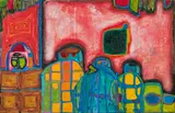 Friedensreich Hundertwasser, Setting of a Green Sun