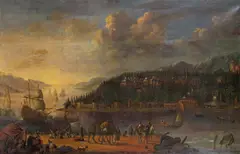 attributet to Hans de Jode, View of Constantinople, c. 1659, oil on canvas