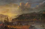 attributet to Hans de Jode, View of Constantinople, c. 1659, oil on canvas