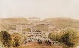 Rudolf von Alt, Schoenbrunn Castle and Gloriette