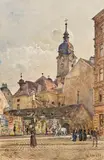 Rudolf von Alt, Vienna, Church of Saint Leopold