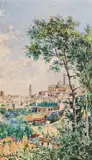 Antonietta Brandeis, View on Siena