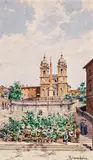 Antonietta Brandeis, Rome, Spanish steps