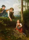 Felix Schlesinger, Three children in the wood