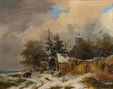 Remigius Adrianus Haanen, Winter Landscape
