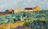 Marie Egner, Cabbage field in Britanny
