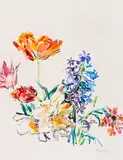 Oskar Kokoschka, Frühlingsblumen