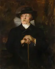 Otto von Bismarck by Franz von Lenbach, 1890, Oil on canvas, sold Jul 2020
