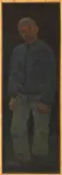 Josef Scharl, Arbeiterbildnis, 1930, Oil on canvas