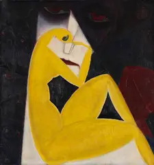Armand Bouten, Compositie, Um 1920, Oil on canvas