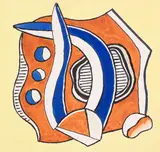 Fernand Léger, Ohne Titel (Composition), Ca. 1935/36, Gouache and India ink drawing