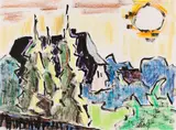 Karl Schmidt-Rottluff, Bauernkate