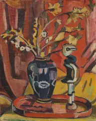 Helmuth Macke, Stillleben, 1920, Oil on canvas